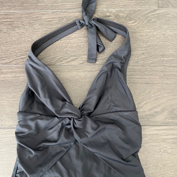 J. Crew Black One-Piece Swimsuit - Picture 2 of 4